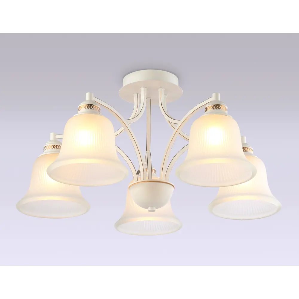 Фото 2 Люстра потолочная Ambrella light Traditional Tr3050 5 ламп 12 м² цвет белый Фото 2 Люстра потолочная Ambrella light Traditional Tr3050 5 ламп 12 м² цвет белый