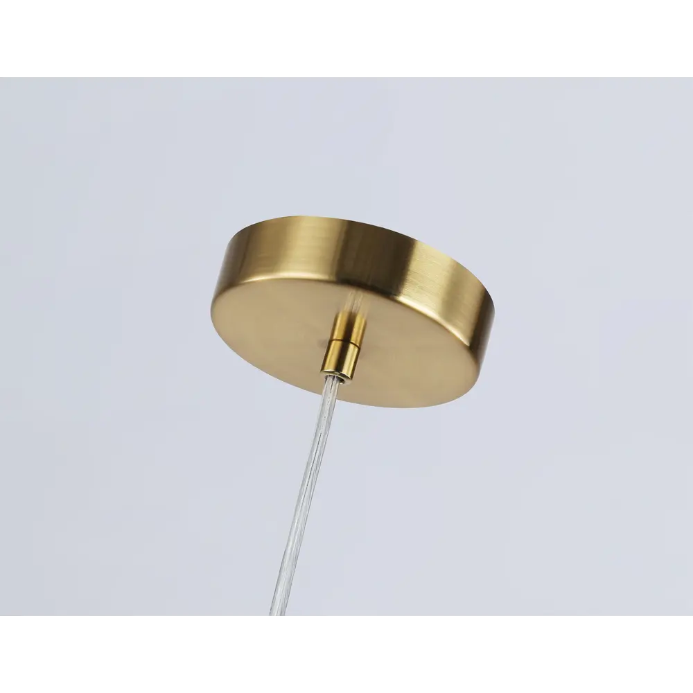 Фото 4 Светильник подвесной Ambrella light High Lh56091 1 лампа 2 м² цвет белый латунь Фото 4 Светильник подвесной Ambrella light High Lh56091 1 лампа 2 м² цвет белый латунь