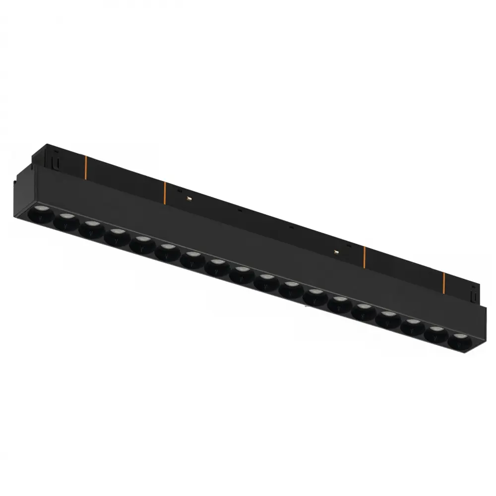 Фото Трековый светильник линейный светодиодный Iledex 4822-002-l350-18w-38dg-4000k-bk 18 Вт магнитный нейтральный белый свет цвет черный Фото Трековый светильник линейный светодиодный Iledex 4822-002-l350-18w-38dg-4000k-bk 18 Вт магнитный нейтральный белый свет цвет черный