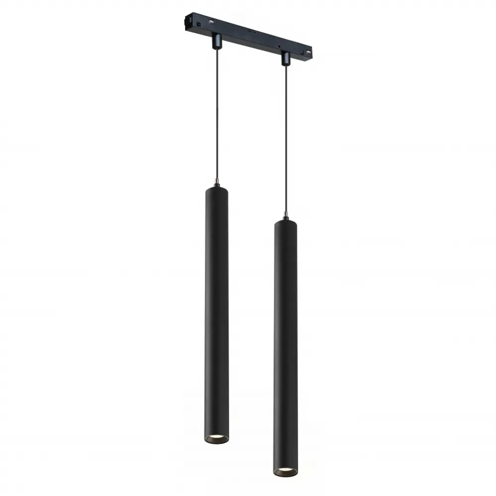 Фото Трековый светильник подвесной светодиодный Iledex 4822-008-h300-20w-24dg-3000k-bk 20 Вт магнитный теплый белый (желтый) свет цвет черный Фото Трековый светильник подвесной светодиодный Iledex 4822-008-h300-20w-24dg-3000k-bk 20 Вт магнитный теплый белый (желтый) свет цвет черный