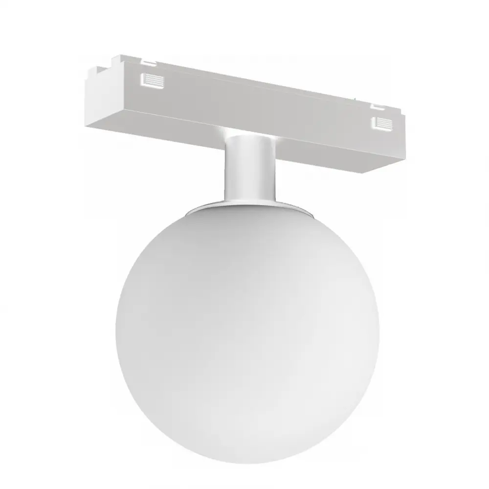 Фото Трековый светильник спот светодиодный Iledex Smart 4822-016-d120-6w-340dg-wh 6 Вт магнитный регулируемый белый свет цвет белый Фото Трековый светильник спот светодиодный Iledex Smart 4822-016-d120-6w-340dg-wh 6 Вт магнитный регулируемый белый свет цвет белый