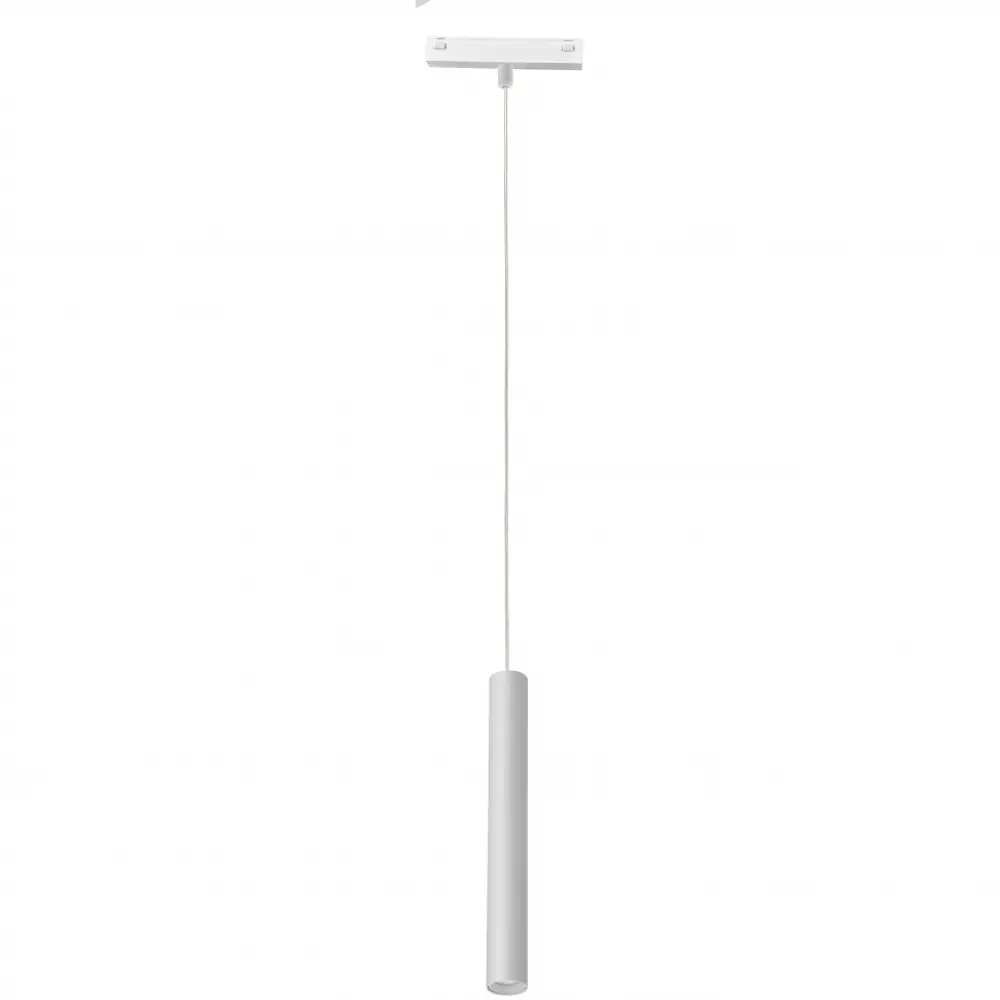 Фото Трековый светильник подвесной светодиодный Iledex Smart 4825-043-h300-10w-24dg-wh 10 Вт магнитный регулируемый белый свет цвет белый Фото Трековый светильник подвесной светодиодный Iledex Smart 4825-043-h300-10w-24dg-wh 10 Вт магнитный регулируемый белый свет цвет белый