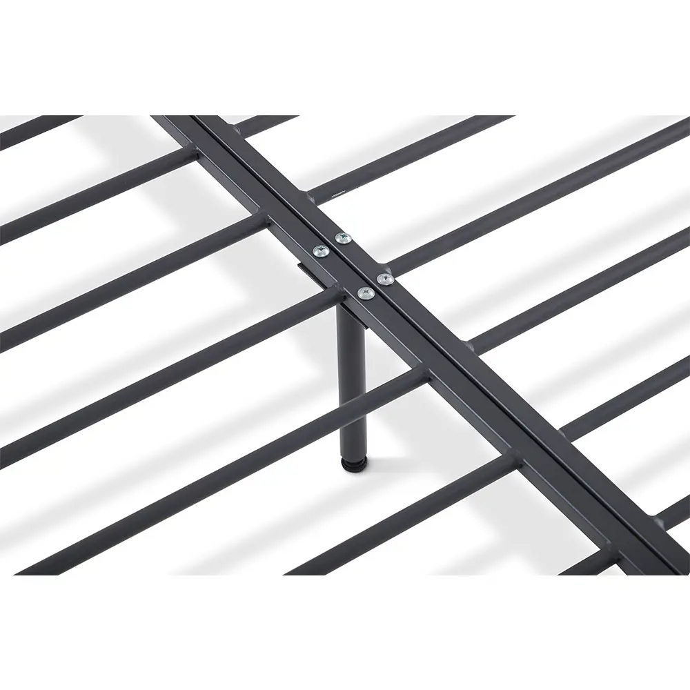 Фото 2 Кровать Стиллмет Эсмеральда 200x140 см металлическое основание цвет черный Фото 2 Кровать Стиллмет Эсмеральда 200x140 см металлическое основание цвет черный