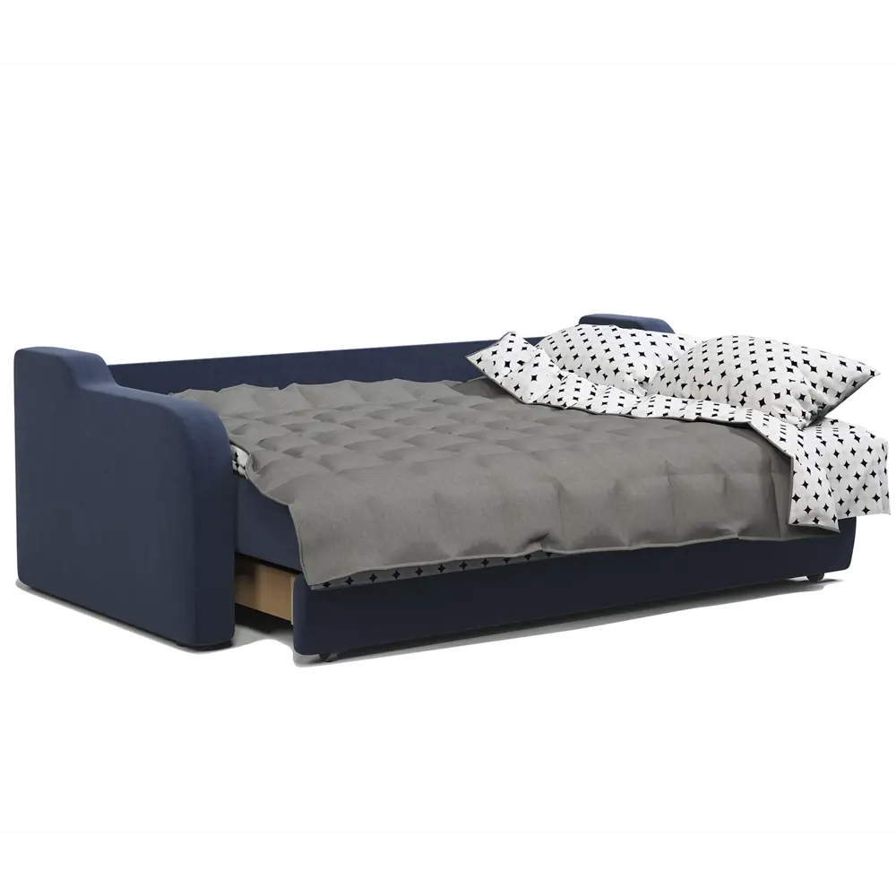 Фото 6 Диван раскладной Гамма Грант М 140 224x102x109 см велюр цвет синий Фото 6 Диван раскладной Гамма Грант М 140 224x102x109 см велюр цвет синий