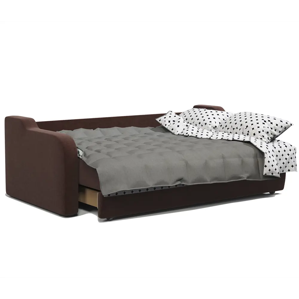 Фото 6 Диван раскладной Гамма Грант М 140 224x102x109 см велюр цвет шоколадный Фото 6 Диван раскладной Гамма Грант М 140 224x102x109 см велюр цвет шоколадный