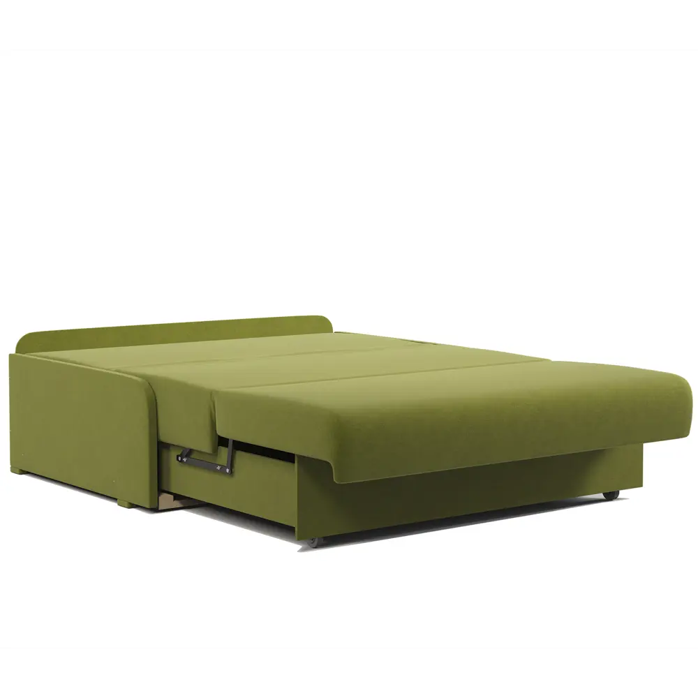 Фото 5 Диван раскладной Гамма Коломбо БП 146x95x110 см велюр цвет зеленый Фото 5 Диван раскладной Гамма Коломбо БП 146x95x110 см велюр цвет зеленый