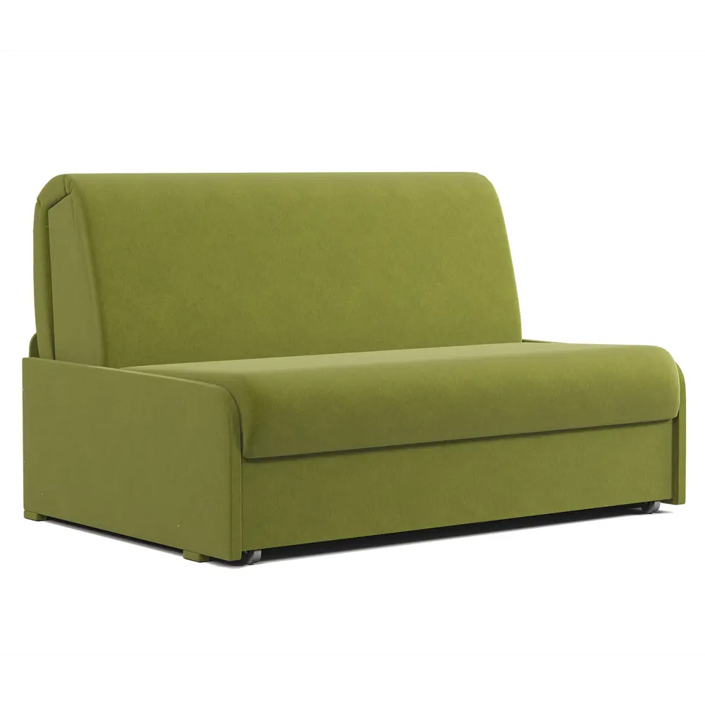 Фото Диван раскладной Гамма Коломбо БП 146x95x110 см велюр цвет зеленый Фото Диван раскладной Гамма Коломбо БП 146x95x110 см велюр цвет зеленый