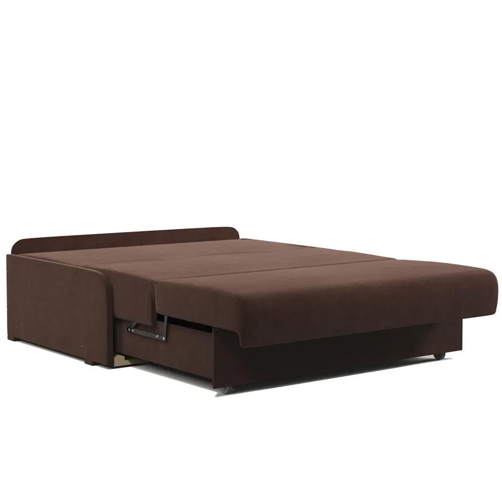 Фото 5 Диван раскладной Гамма Коломбо БП 146x95x110 см велюр цвет шоколадный Фото 5 Диван раскладной Гамма Коломбо БП 146x95x110 см велюр цвет шоколадный