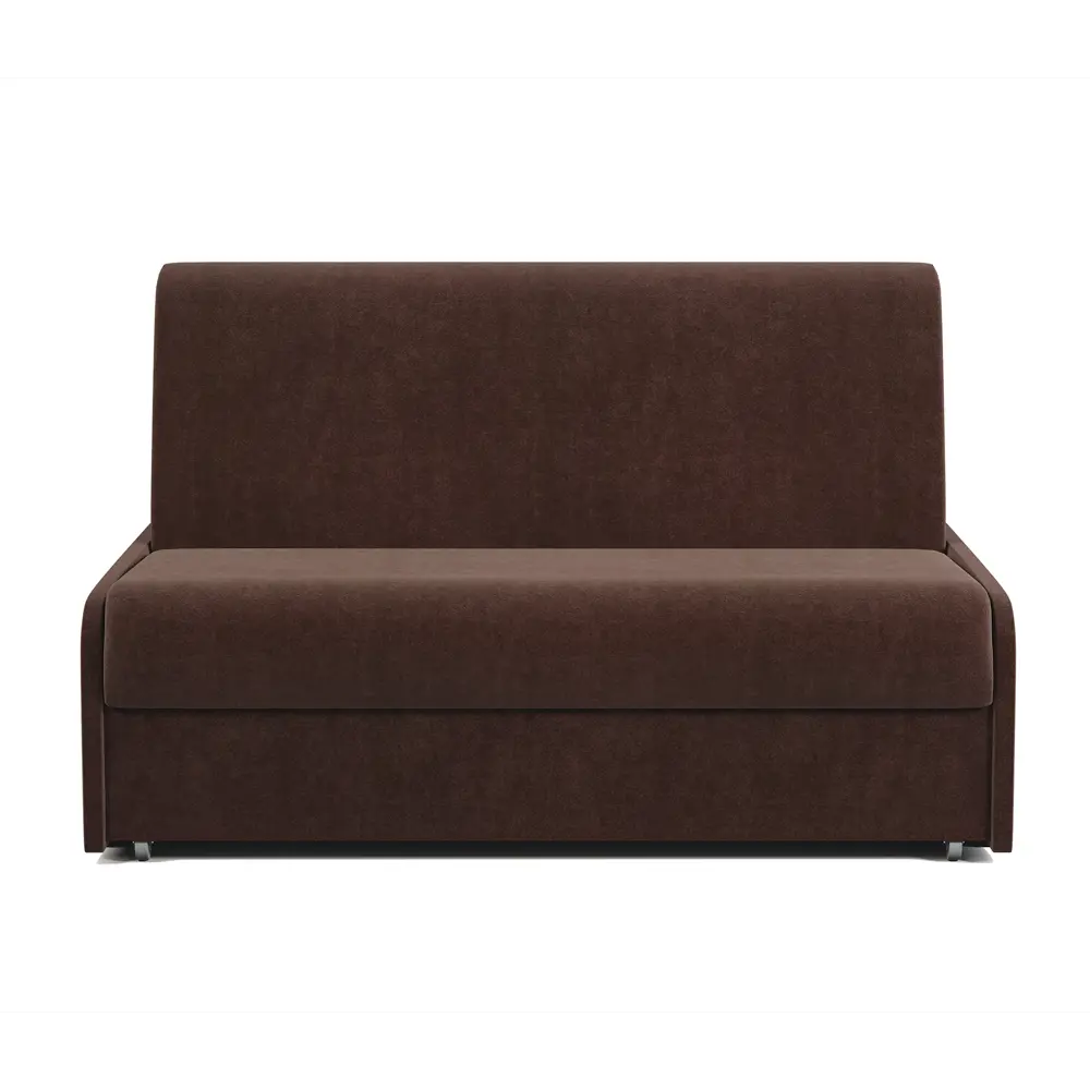 Фото 2 Диван раскладной Гамма Коломбо БП 146x95x110 см велюр цвет шоколадный Фото 2 Диван раскладной Гамма Коломбо БП 146x95x110 см велюр цвет шоколадный