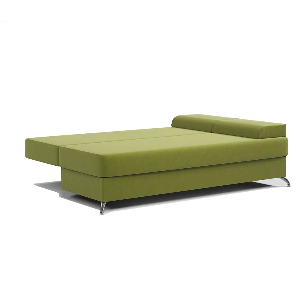Фото 5 Диван раскладной Гамма Лайт 198x78x81 см велюр цвет зеленый