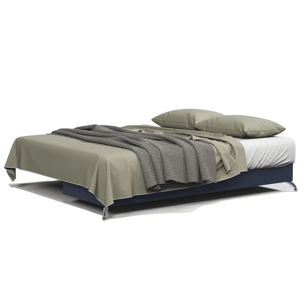 Фото 6 Диван раскладной Гамма Лайт 198x78x81 см велюр цвет синий Фото 6 Диван раскладной Гамма Лайт 198x78x81 см велюр цвет синий