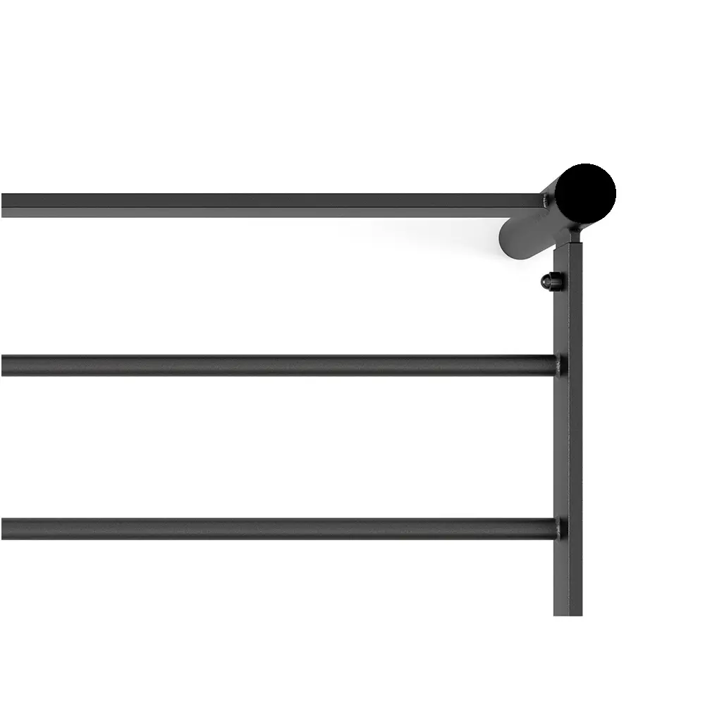 Фото 4 Кровать Стиллмет Аура 200x160 см металлическое основание цвет черный Фото 4 Кровать Стиллмет Аура 200x160 см металлическое основание цвет черный