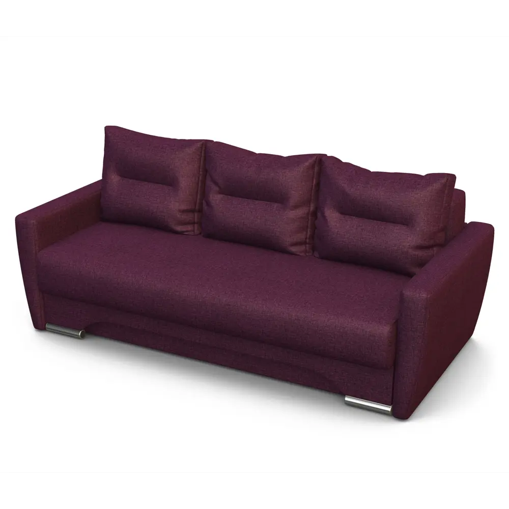 Фото 6 Диван раскладной Гамма Опера 130 216x70x95 см рогожка цвет фиолетовый Фото 6 Диван раскладной Гамма Опера 130 216x70x95 см рогожка цвет фиолетовый