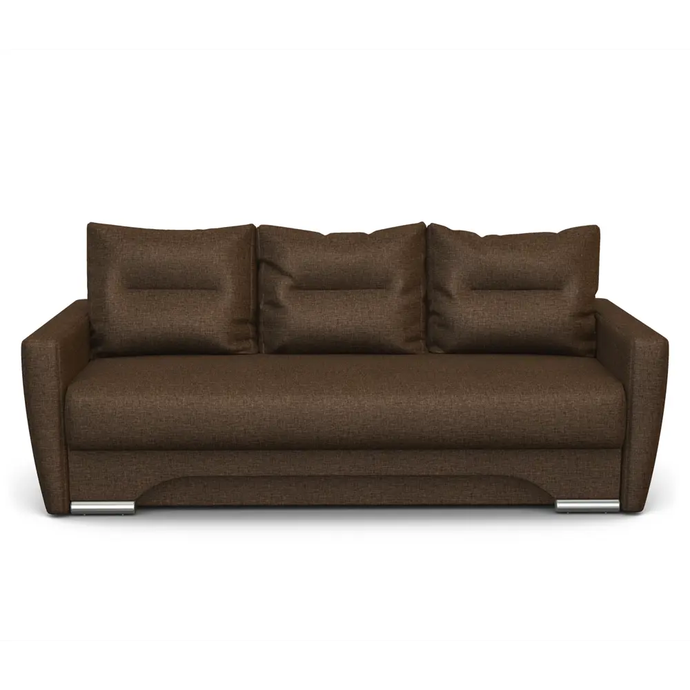 Фото 2 Диван раскладной Гамма Опера 130 216x70x95 см рогожка цвет шоколадный Фото 2 Диван раскладной Гамма Опера 130 216x70x95 см рогожка цвет шоколадный