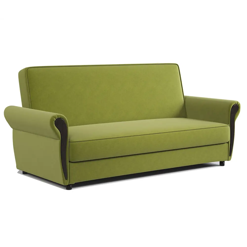 Фото Диван раскладной Гамма Классика М 120 220x92x92 см велюр цвет зеленый Фото Диван раскладной Гамма Классика М 120 220x92x92 см велюр цвет зеленый