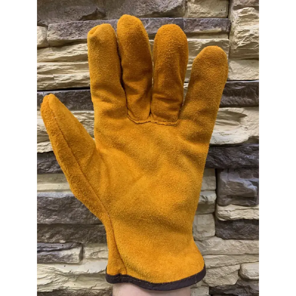 Фото 7 Перчатки водительские спилковые Masterpro 8575-GSD-B-10.5-2 размер 10 / XL, 2 пары