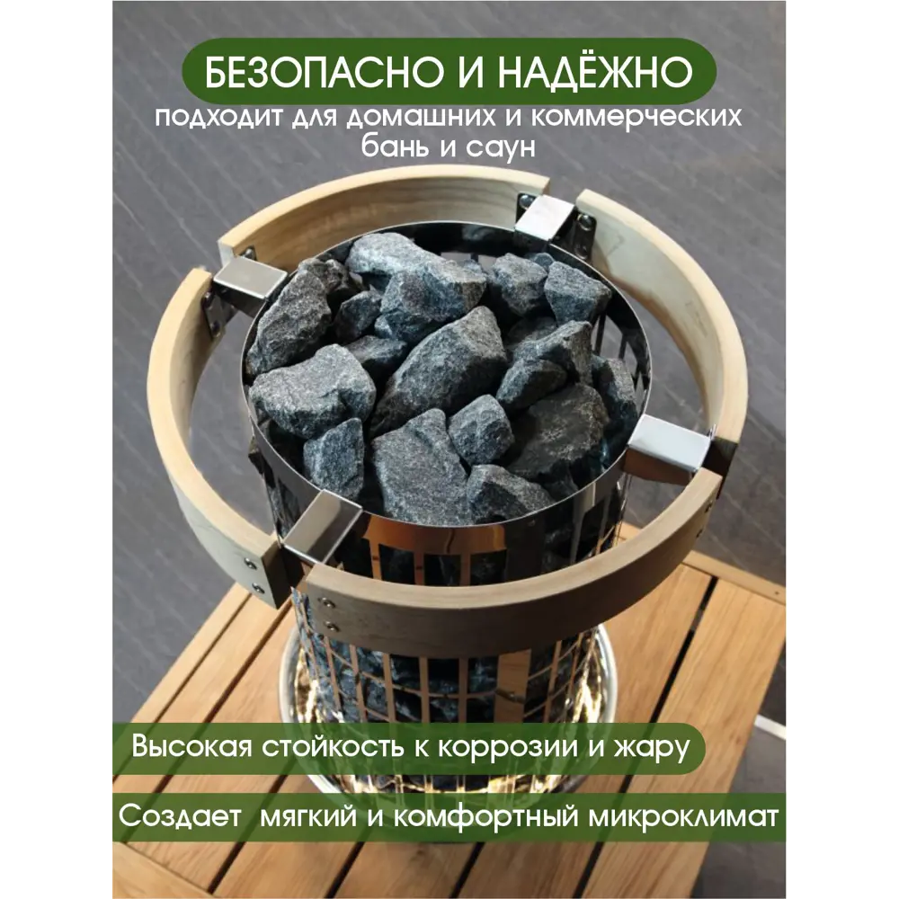 Фото 6 Печь банная электрическая Harvia Cilindro PC110E 10.8кВт 18м³ без пульта Фото 6 Печь банная электрическая Harvia Cilindro PC110E 10.8кВт 18м³ без пульта