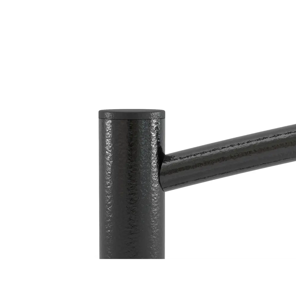 Фото 5 Кровать Стиллмет Аркон 200x120 см металлическое основание цвет черный