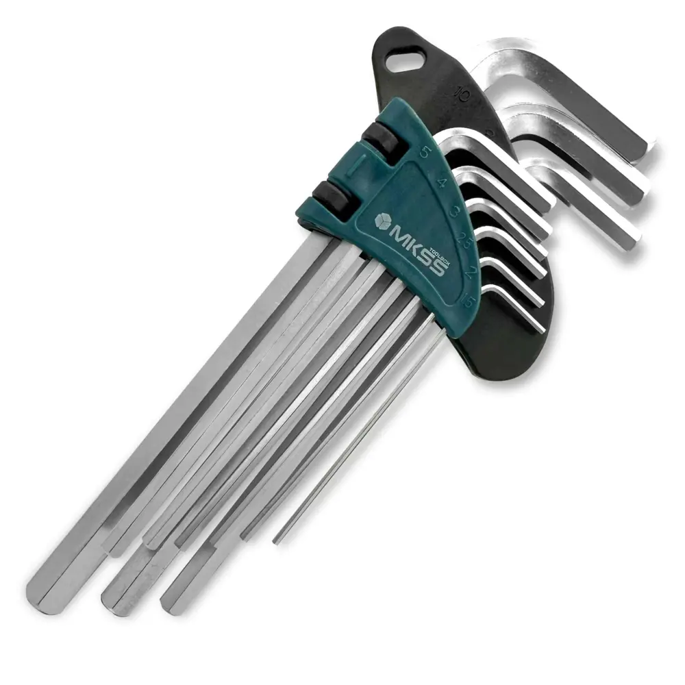 Фото Набор ключей шестигранных Mkss Toolbox NK1002 1.5-10 мм, 9 шт Фото Набор ключей шестигранных Mkss Toolbox NK1002 1.5-10 мм, 9 шт