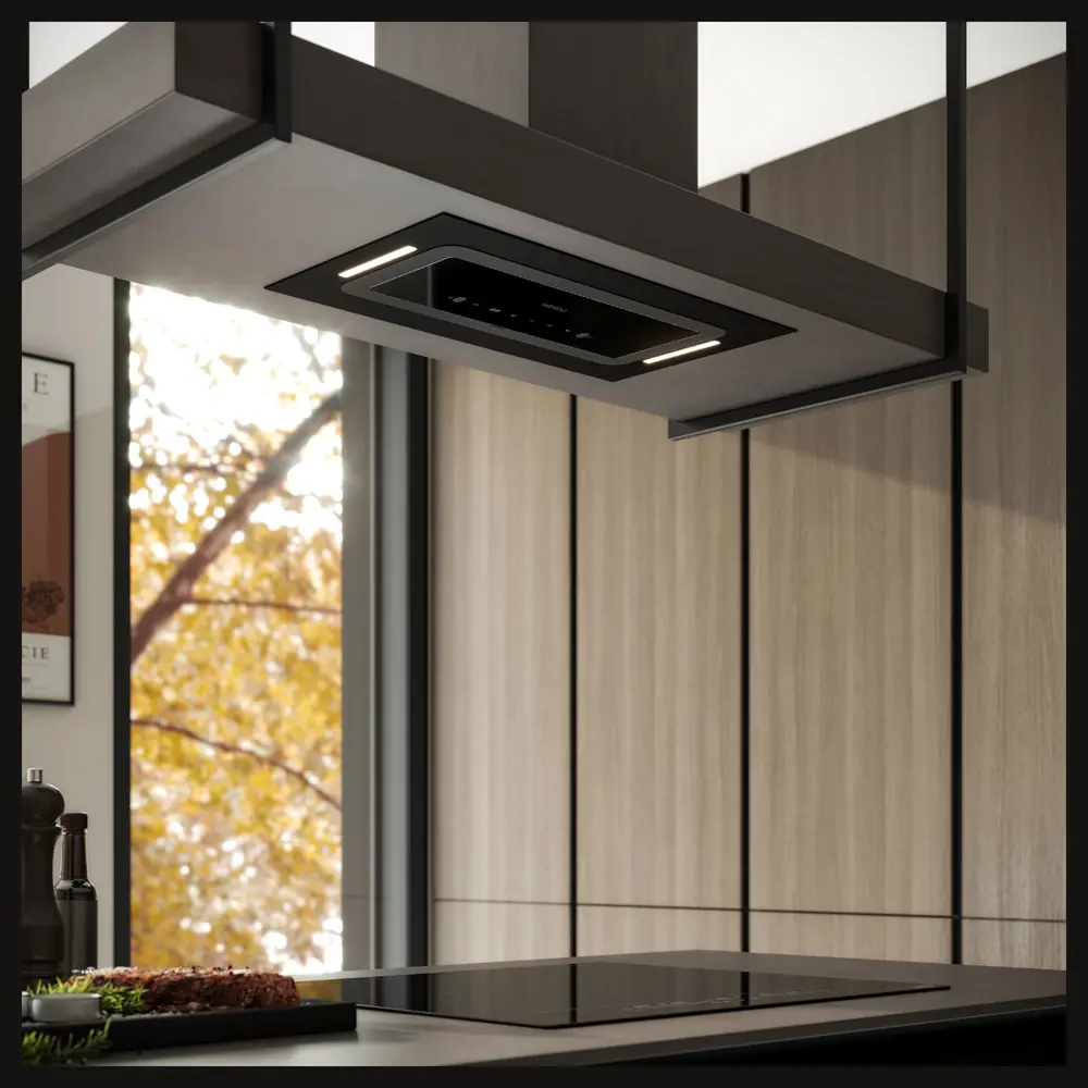 Фото 9 Вытяжка Korting KHI 6099 ICGN 52 см цвет черный