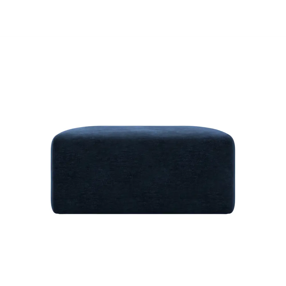 Фото 2 Пуф жаккард Лига диванов Лига-060 нпб rimini 10 синий 100x43 см 129575