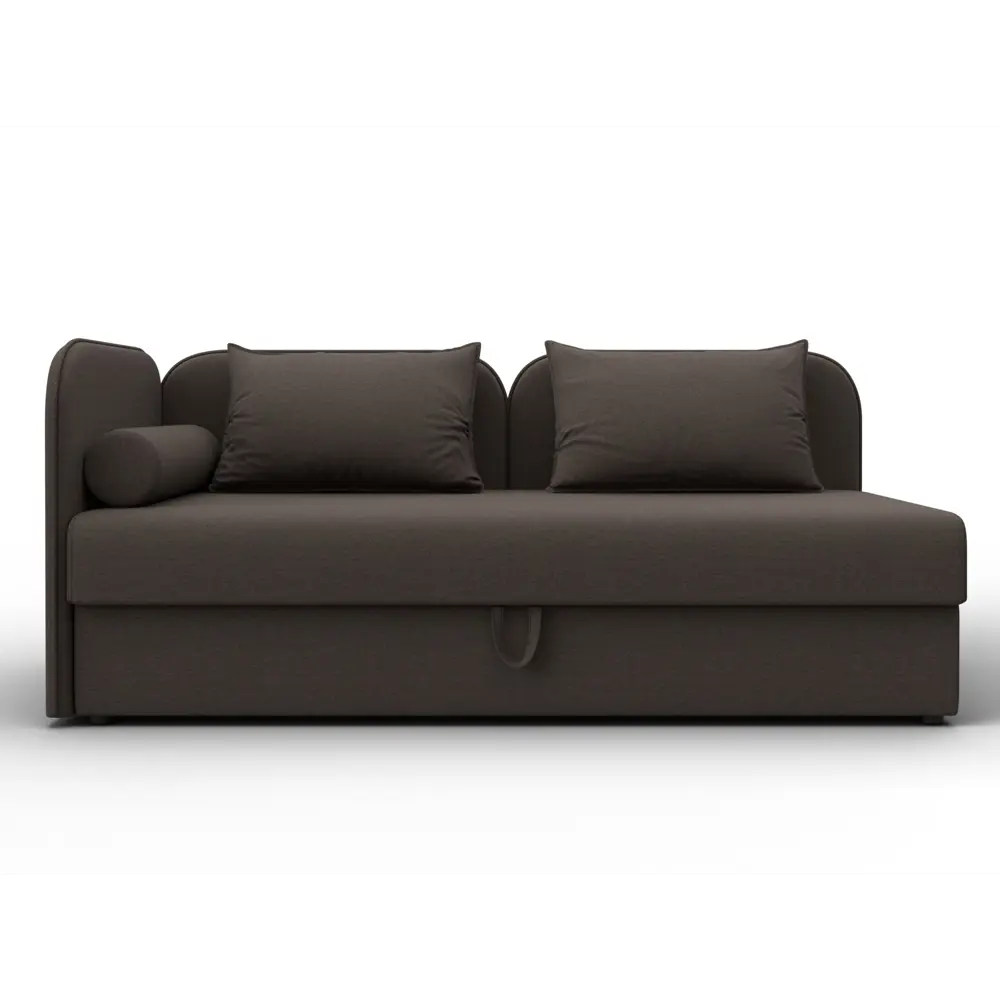 Фото 2 Тахта Лига диванов Лига-094 НПБ 132526L 194x46x89 см рогожка цвет амур 05 коричневый Фото 2 Тахта Лига диванов Лига-094 НПБ 132526L 194x46x89 см рогожка цвет амур 05 коричневый