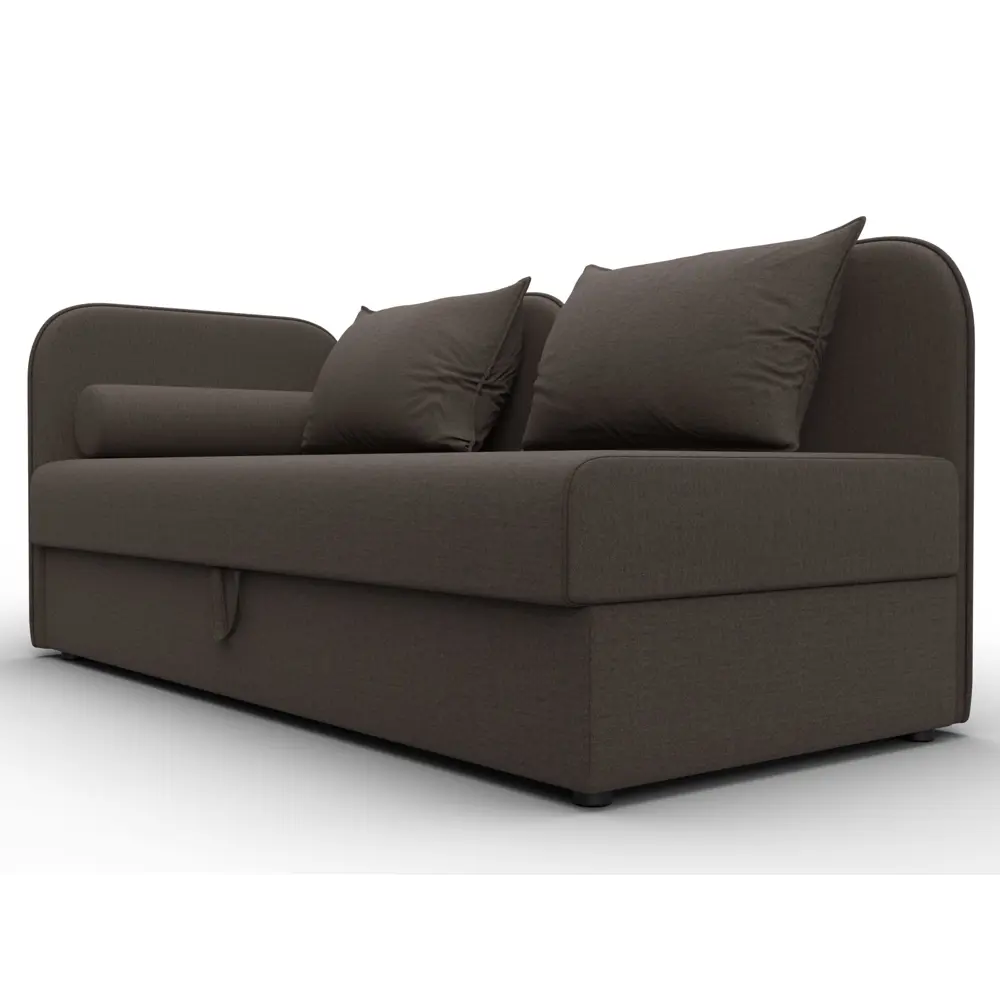 Фото 3 Тахта Лига диванов Лига-094 НПБ 132526L 194x46x89 см рогожка цвет амур 05 коричневый Фото 3 Тахта Лига диванов Лига-094 НПБ 132526L 194x46x89 см рогожка цвет амур 05 коричневый