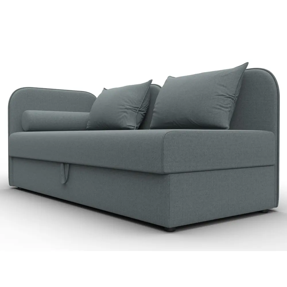 Фото 3 Тахта Лига диванов Лига-094 НПБ 132527L 194x46x89 см рогожка цвет амур 07 серый Фото 3 Тахта Лига диванов Лига-094 НПБ 132527L 194x46x89 см рогожка цвет амур 07 серый