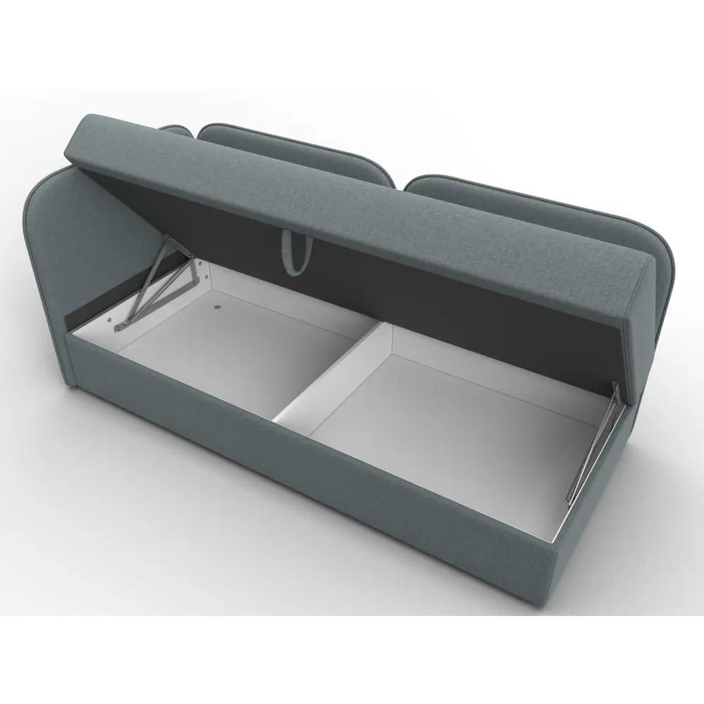 Фото 7 Тахта Лига диванов Лига-094 НПБ 132527L 194x46x89 см рогожка цвет амур 07 серый Фото 7 Тахта Лига диванов Лига-094 НПБ 132527L 194x46x89 см рогожка цвет амур 07 серый