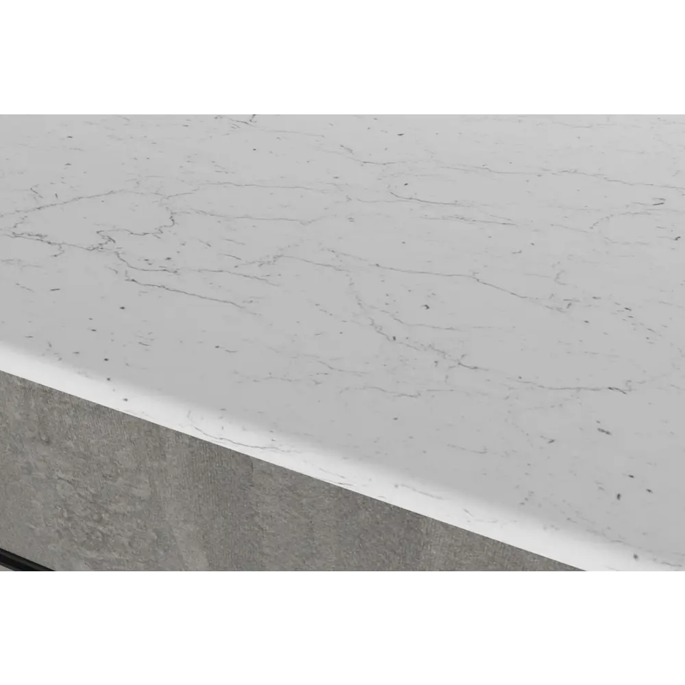 Фото 4 Кухонный гарнитур Ультра/ноктюрн Герда Ноктюрн ультра 200x217x60 см ЛДСП цвет бетон графит