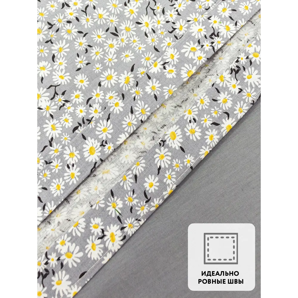 Фото 4 Комплект постельного белья Миртек МИРТЕК FLORAL Relax ранфорс евро наволочки 50 x 70- 2 шт цвет серый Фото 4 Комплект постельного белья Миртек МИРТЕК FLORAL Relax ранфорс евро наволочки 50 x 70- 2 шт цвет серый