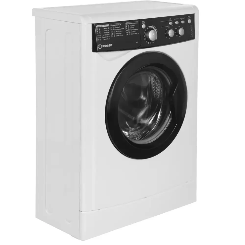 Фото 3 Стиральная машина Indesit Ewud 4105 bk cis 59.4x84.9x32.2 см 4 кг цвет белый Фото 3 Стиральная машина Indesit Ewud 4105 bk cis 59.4x84.9x32.2 см 4 кг цвет белый