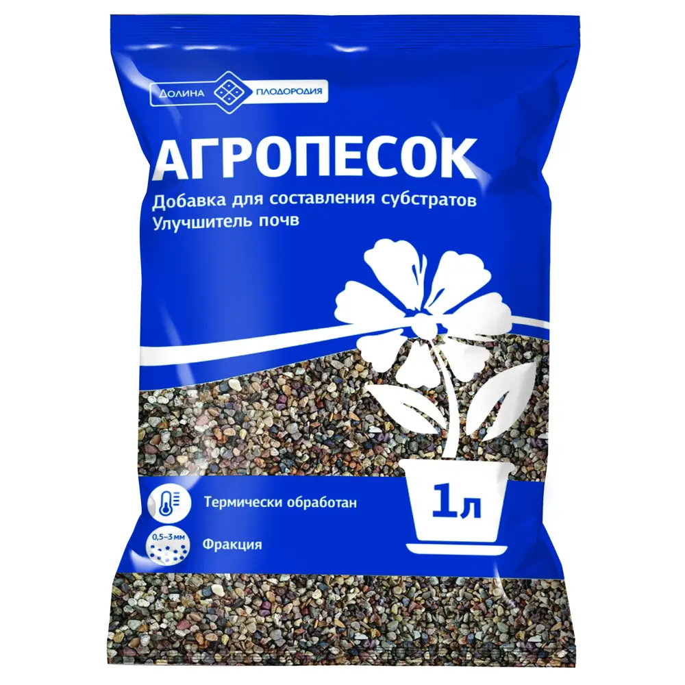 Фото Почвенная добавка Долина плодородия Агропесок 1 л