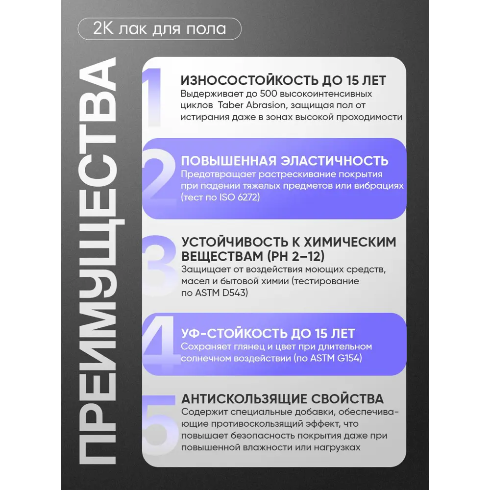 Фото 3 Лак Malare Carbon для пола адгезионный влагостойкий износостойкий глянцевый 7 кг и 0.7 кг отвердитель Фото 3 Лак Malare Carbon для пола адгезионный влагостойкий износостойкий глянцевый 7 кг и 0.7 кг отвердитель