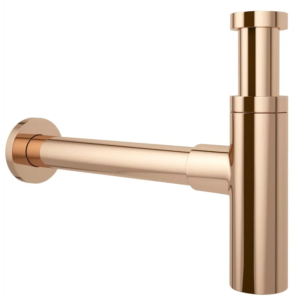 Фото Сифон для раковины Vimarr D50 мм золотистый 5180074500 Фото Сифон для раковины Vimarr D50 мм золотистый 5180074500