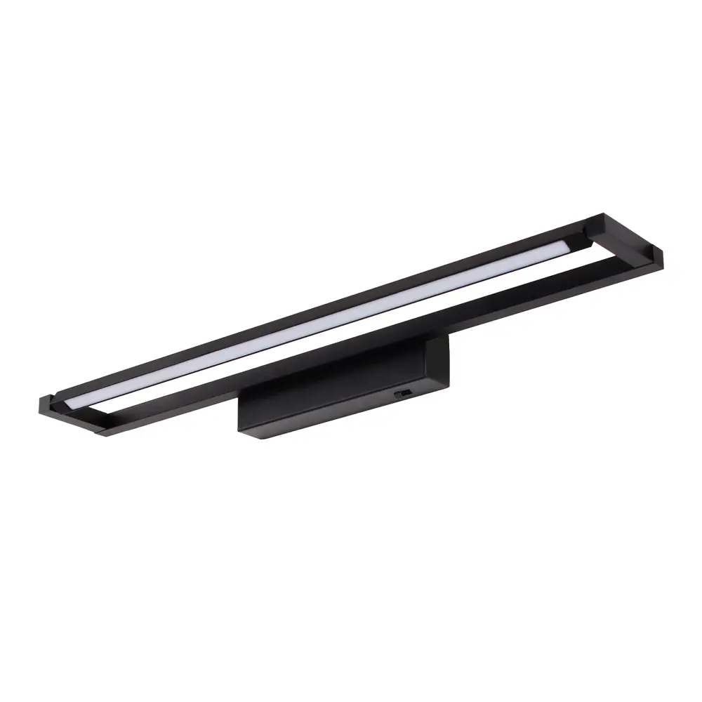 Фото Настенный светильник светодиодный влагозащищенный Crystal lux Gallery CLT 126W450 BL нейтральный белый свет цвет черный Фото Настенный светильник светодиодный влагозащищенный Crystal lux Gallery CLT 126W450 BL нейтральный белый свет цвет черный