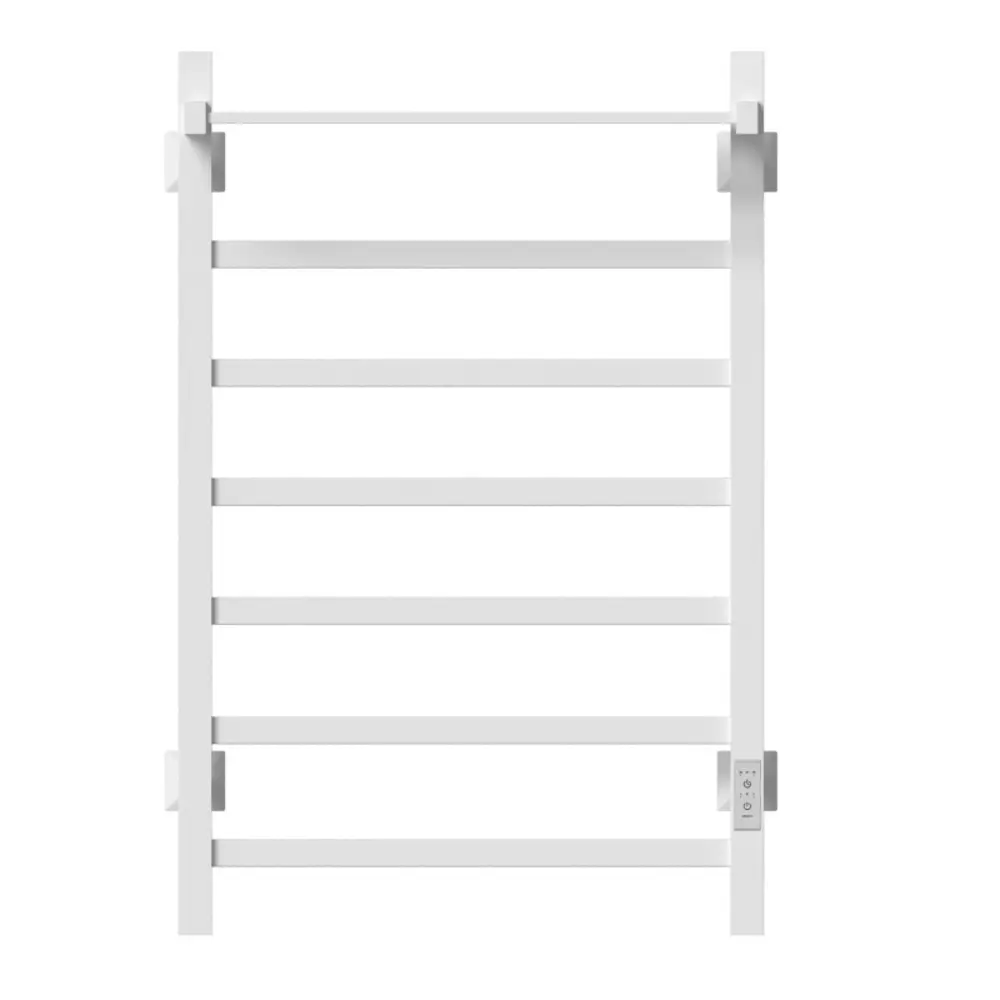 Фото 2 Полотенцесушитель электрический Mixline TRIUMPH 540x800 мм 545 Вт с полкой лесенка цвет белый Фото 2 Полотенцесушитель электрический Mixline TRIUMPH 540x800 мм 545 Вт с полкой лесенка цвет белый