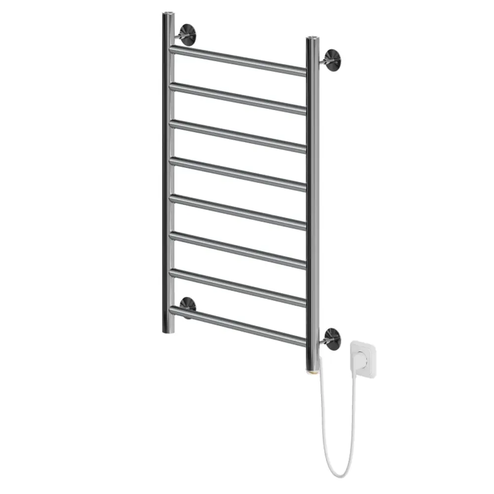 Фото Полотенцесушитель электрический Mixline VEGA 525x800 мм 340 Вт правый лесенка цвет серый Фото Полотенцесушитель электрический Mixline VEGA 525x800 мм 340 Вт правый лесенка цвет серый