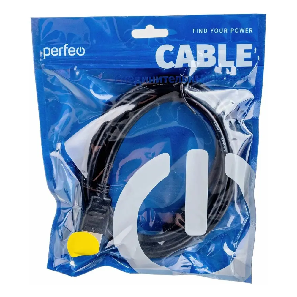 Фото 3 Кабель Perfeo HDMI A-HDMI D 6x0.2 мм² 2 м H1102 Фото 3 Кабель Perfeo HDMI A-HDMI D 6x0.2 мм² 2 м H1102