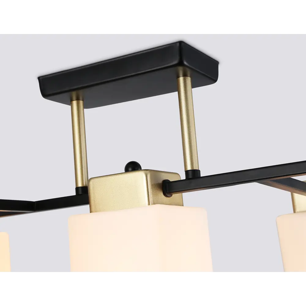 Фото 2 Люстра на штанге Ambrella light Traditional Tr303048 5 ламп 10 м² цвет черный золотой Фото 2 Люстра на штанге Ambrella light Traditional Tr303048 5 ламп 10 м² цвет черный золотой