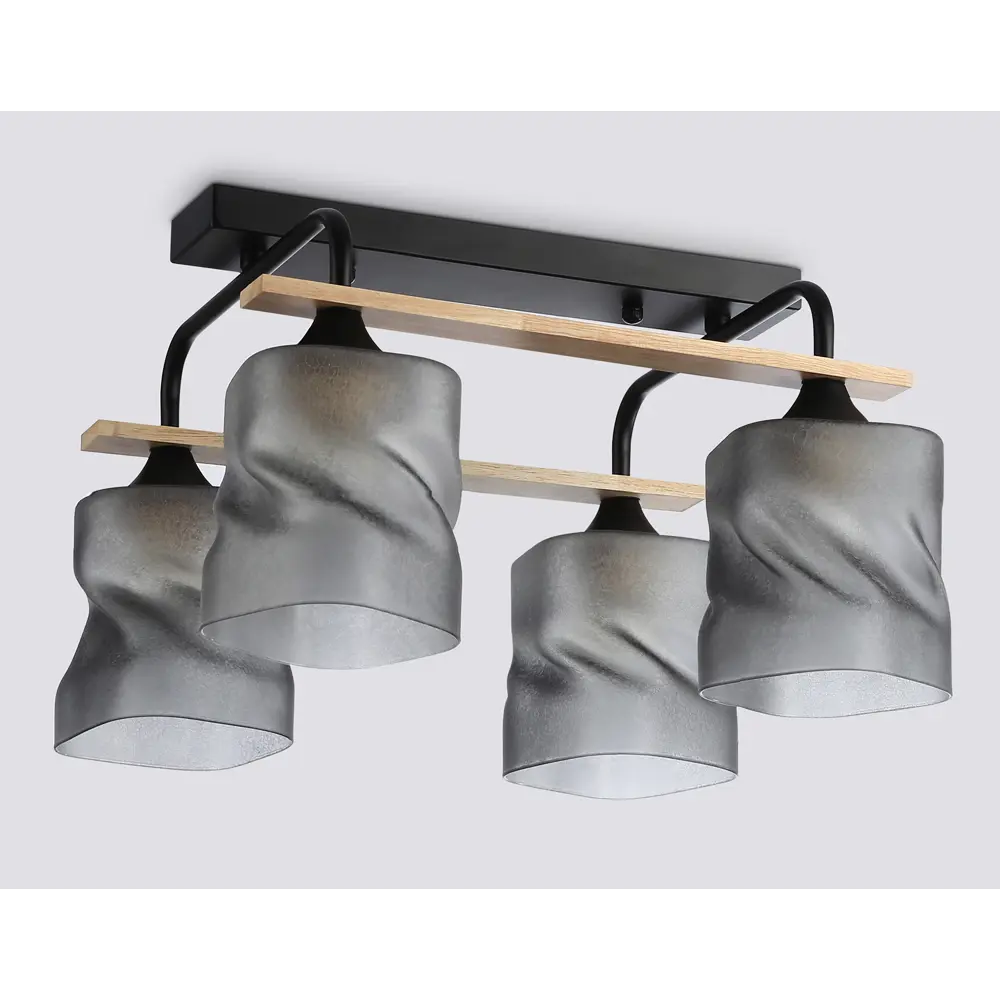 Фото 4 Люстра потолочная Ambrella light Traditional Tr3033249 4 лампы 10 м² цвет дерево черный Фото 4 Люстра потолочная Ambrella light Traditional Tr3033249 4 лампы 10 м² цвет дерево черный