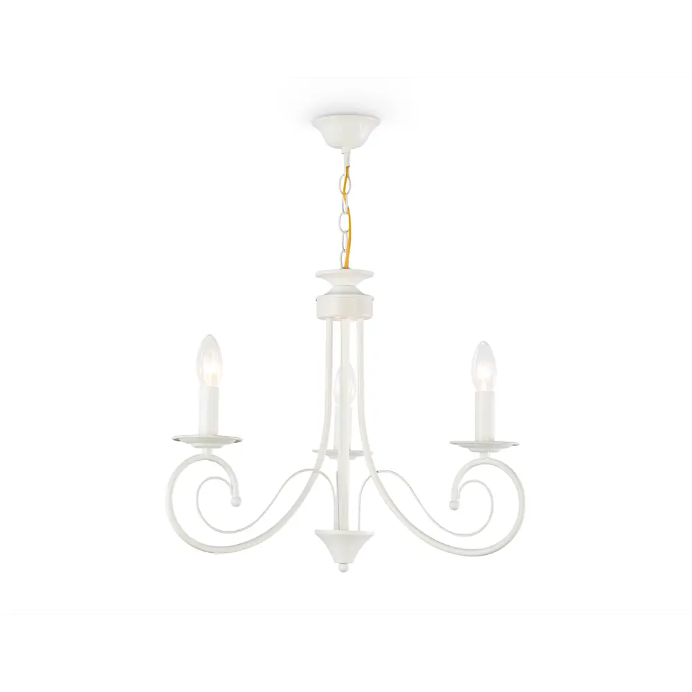 Фото 2 Люстра потолочная Ambrella light Traditional Tr9605 3 лампы 10 м² цвет белый Фото 2 Люстра потолочная Ambrella light Traditional Tr9605 3 лампы 10 м² цвет белый