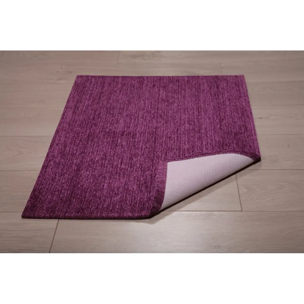 Фото 3 Коврик декоративный Cleopatra Лаос 217 X/55х85 см однотонный фуксия Фото 3 Коврик декоративный Cleopatra Лаос 217 X/55х85 см однотонный фуксия