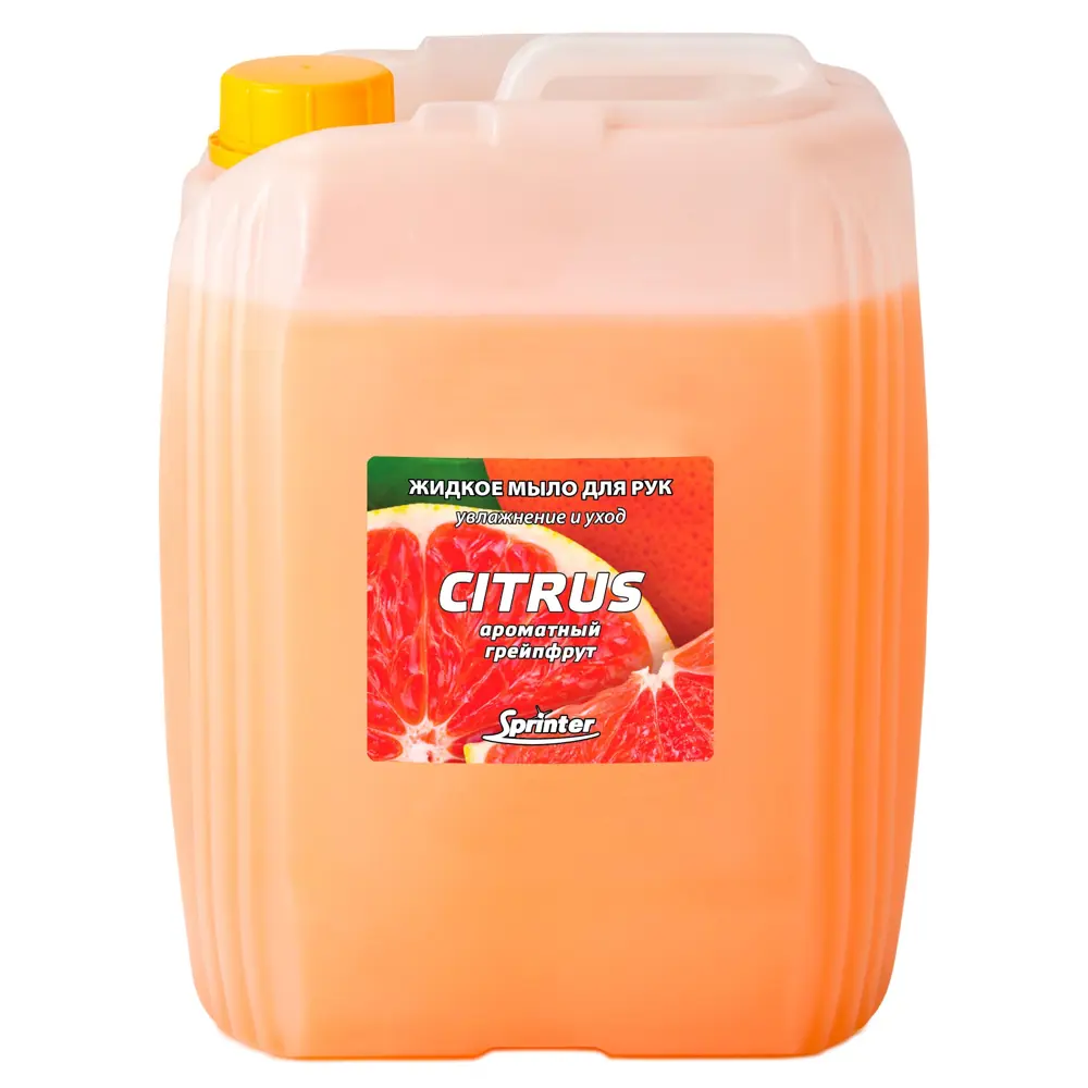 Фото Жидкое мыло для рук Sprinter Citrus 5 л Фото Жидкое мыло для рук Sprinter Citrus 5 л