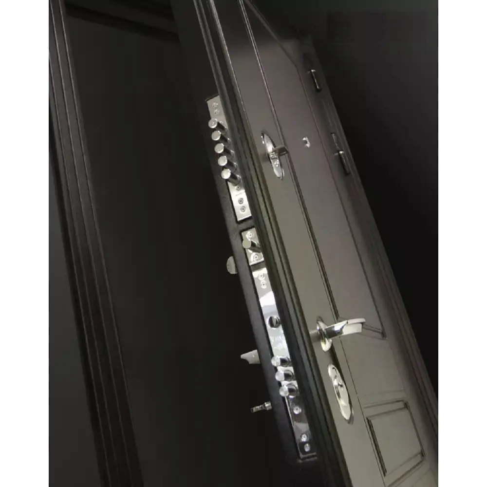 Фото 4 Входная дверь Лабиринт Мегаполис с панелью П11 правый 205x96см цвет венге/белый софт Фото 4 Входная дверь Лабиринт Мегаполис с панелью П11 правый 205x96см цвет венге/белый софт