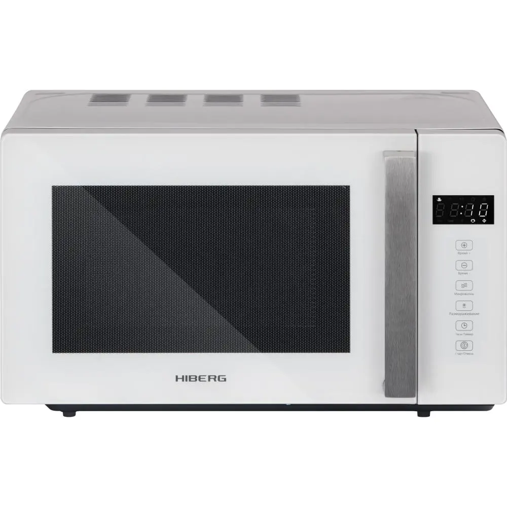 Фото 3 Микроволновая печь HIBERG i-VM 4088 W, СВЧ с поворотным столом, инвертор, 20 л, мощность 800 Вт, сенсорная, размораживание, таймер, белое стекло Фото 3 Микроволновая печь HIBERG i-VM 4088 W, СВЧ с поворотным столом, инвертор, 20 л, мощность 800 Вт, сенсорная, размораживание, таймер, белое стекло