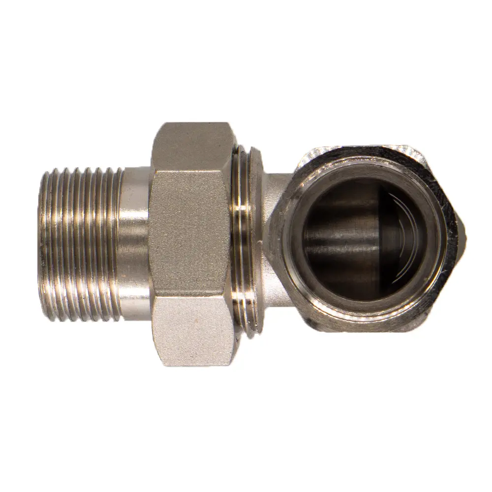Фото 4 Американка угловая СТМ CRAE0012 1/2"x1/2" ВР-НР латунь 2 шт Фото 4 Американка угловая СТМ CRAE0012 1/2"x1/2" ВР-НР латунь 2 шт