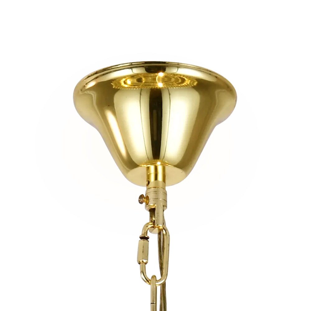 Фото 5 Люстра потолочная Odegard 12 ламп 33 м² цвет золото Фото 5 Люстра потолочная Odegard 12 ламп 33 м² цвет золото