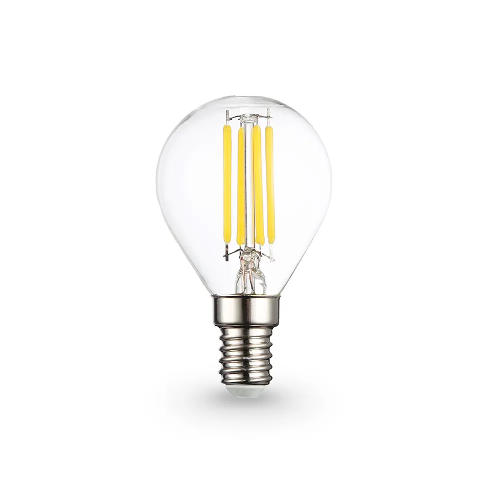 Фото 3 Лампочка светодиодная Ambrella light 451134 E14 220-240 В 11 Вт шар малый прозрачный 970 Лм нейтральный белый свет Фото 3 Лампочка светодиодная Ambrella light 451134 E14 220-240 В 11 Вт шар малый прозрачный 970 Лм нейтральный белый свет