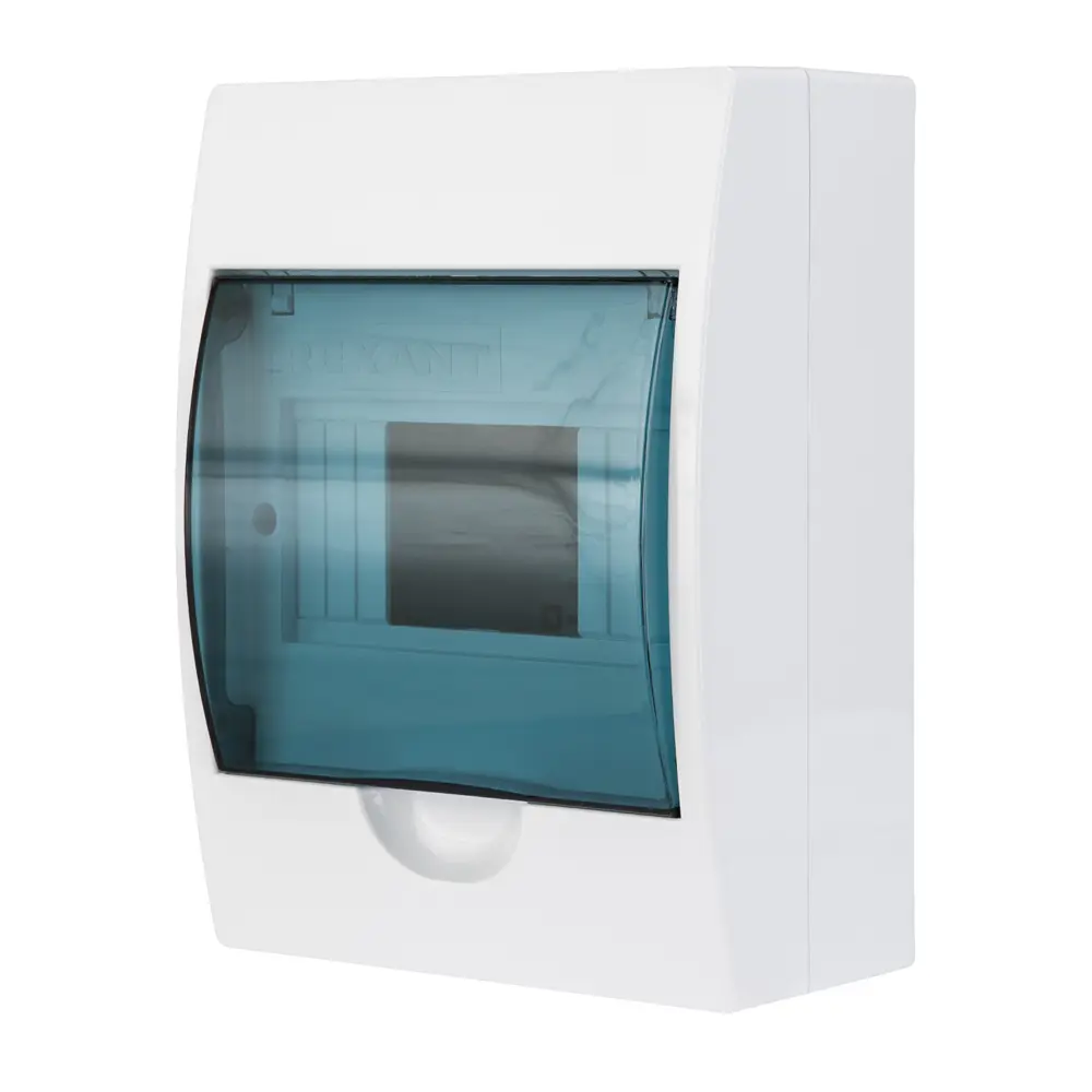 Фото 2 Щит распределительный навесной ЩРН-П-6 Rexant 6 модулей IP41 пластик Фото 2 Щит распределительный навесной ЩРН-П-6 Rexant 6 модулей IP41 пластик